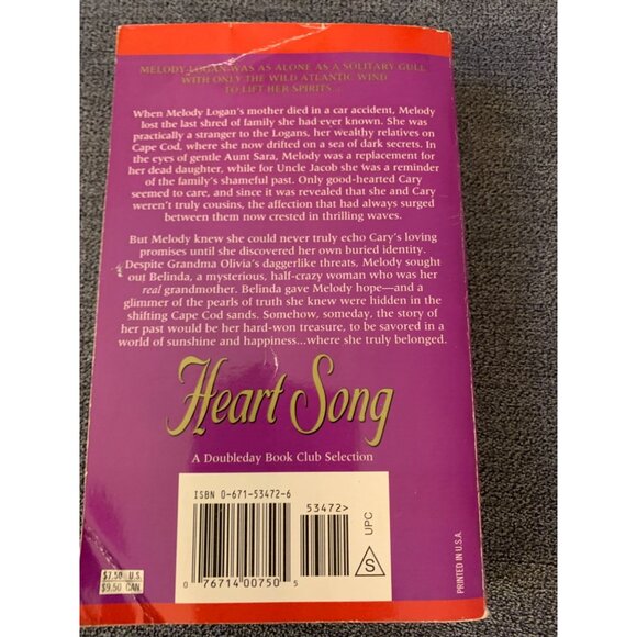 V.C. Andrews "Heart Song" Paperback - Picture 2 of 5